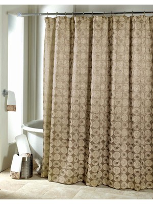 Odea Avanti Linens Soft Galaxy Koleksiyonu, Duş Perdesi, Altın