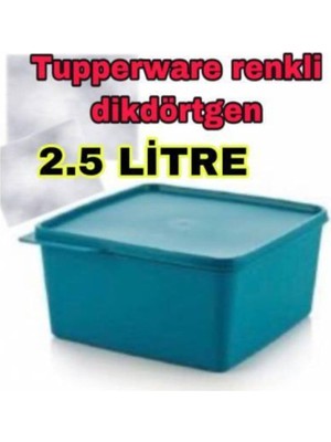 Odea Tupperware Kare Saklama Kabı 2.5lt