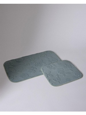 Odea Frisson 2'li Banyo Paspası - Cream Sage