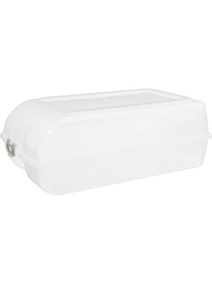Odea Decobella 50817 Bay Ayakkabı Koruma Kutusu, Şeffaf, 37.5 x 21 x 13.5 cm