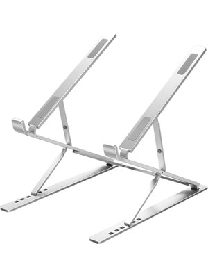 Odea Soopii DM09 12.6''-15.6''-17.3'' Çift Katlı 15 Seviyeli Katlanabilir Taşınabilir Alüminyum Dizüstü Laptop Notebook Standı