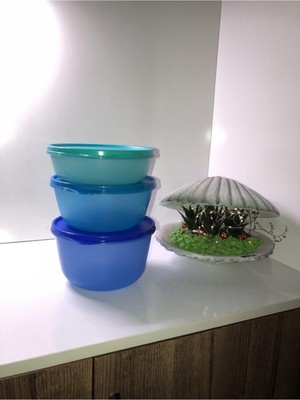 Odea Tupperware Mucize Şekerler Mavi Mavi