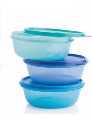 Odea Tupperware Üç Şekerpare Lacivert-Mavi