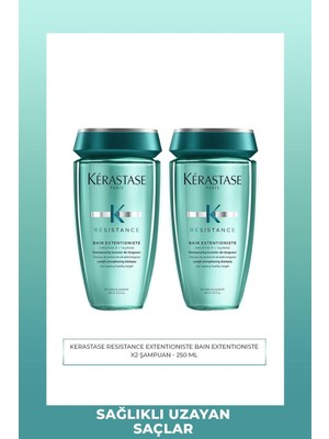 Odea Kerastase Kérastase Resistance Bain Extentioniste Şampuan 250 ml x 2