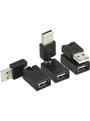 Odea 5264 USB To Dişi Erkek 360 Derece Dönebilen Çevirici Dönüştürücü Adaptör