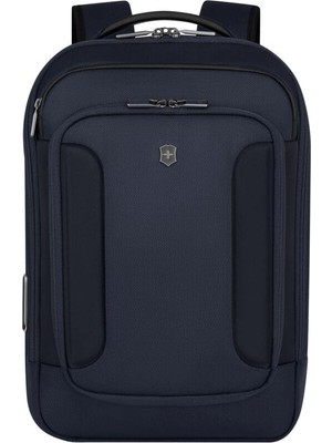 Odea Victorinox Werks Traveler 7.0, Kompakt Sırt Çantası, 14'' Dizüstü Bilgisayar ve 11'' Tablet Bölmeli Sırt Çantası, Lacivert