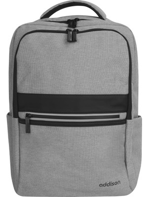 Odea Addison 300117 14.1" Gri Bilgisayar Notebook Sırt Çantası