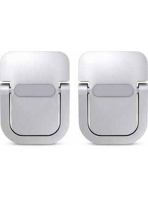 Odea Primex PX-AL02 Yapışkanlı Katlanabilir Notebook ve Tablet Yükseltici Mini Stand, Ergonomik Laptop Yükseltme Aparatı, Taşınabilir Masaüstü Telefon, Tablet, Klavye, Notebook Için Çok Amaçlı Stand