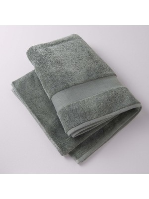 Odea Linens Premium 85X150 cm Banyo Havlusu Haki