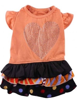 Odea Doggy Dolly Pembe Gri Yağmurluk Xsmall