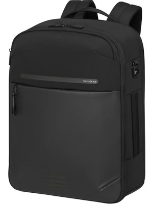Odea Samsonite KS6-09-008 17.3" Moderny Seyahat Notebook Sırt Çantası Siyah