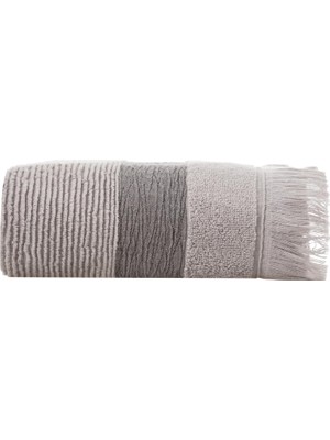 Odea Borla Gri Yüz Havlusu 50X80 cm