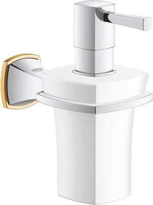 Odea Grohe Sıvı Sabunluk ve Tutacağı Grandera Krom/altın - 40627IG0