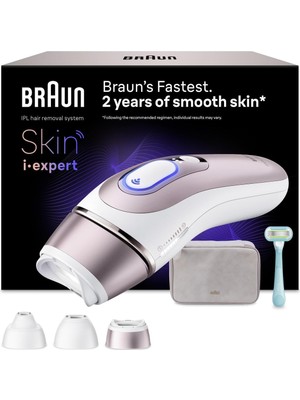 Odea Braun Ipl Skin I·expert, Evde Lazerle Tüy Alma, App Ile, Çanta, 3 Başlık, PL7321