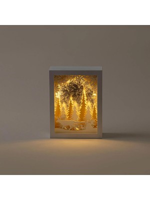 Odea Cosy Dekoratif Obje 1 Beyaz/altın