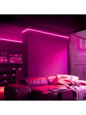 Odea Rgb Neon LED - Müziğe Duyarlı Kumandalı Full Renk 5 Metre