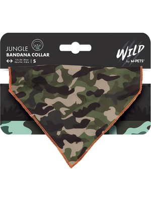 Odea M-Pets Wıld Jungle Bandana Collar (S)