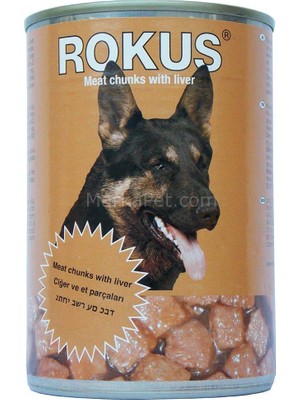 Odea Rokus Ciğerli 410 G Köpek Konserve Maması