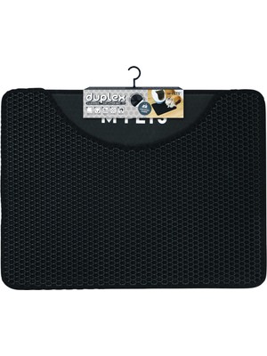 Odea M-Pets Duplex Elekli Kedi Kumu Paspası Siyah 45X65 cm