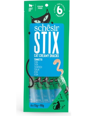 Odea Schesir Stix Ton Balıklı Krem Ödül Maması 6X15G