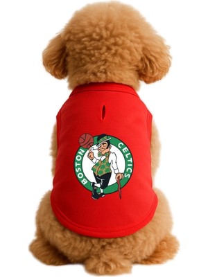 Odea Mpz Pets Kedi ve Köpek Kıyafeti & Elbisesi Kırmızı Celtic Atlet Xs