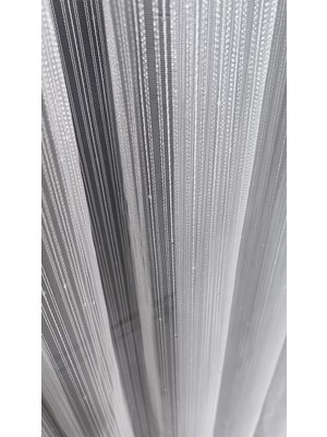 Glomar Pullu Dikey Burgu Çizgili Tül Perde 1/3 Sık Pile Kırışmaz Ütü Istemez Modern
