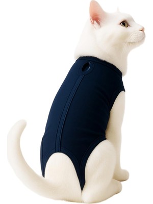 Odea Mpz Pets Kedi ve Köpek Kıyafeti & Elbisesi Lacivert Medikal Veteriner Çıkışı Tulum Yeşil L
