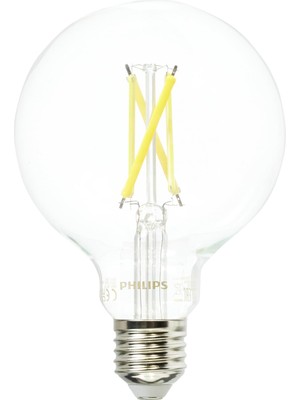 Odea Philips LED Classic 60W G93 E27 Kısılabilir Filament Glob WGD90
