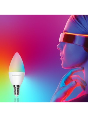 Odea Panasonıc LED Smart Bt Wıfı Rgb E14 Lamp 4,9W