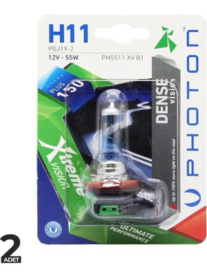 Odea Photon Xtreme Vision Dense 12V H11%150 Fazla Işık