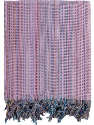 Odea Püskül Boho Çift Kişilik Yatak Örtüsü ve Pike |%100 Pamuklu Ince Hafif Yazlık Battaniye & Dekoratif Koltuk Örtüsü | Çok Amaçlı Çeyizlik Günlük Kullanım (Pembe, 200X250 cm Çift Kişilik Pike)