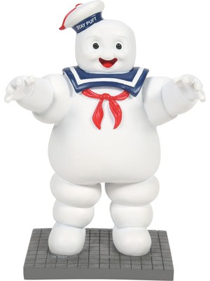 Odea Department 56 Ghostbusters Village Accessories Mr. Stay Puft Marshmallow Man Heykelcik, 17 Cm, Çok Renkli