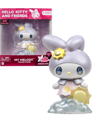 Odea Hello Kitty Premier 10 cm Figür – My Melody Edition, Koleksiyonluk My Melody Heykelcik Detayı Teşhir Veya Koleksiyon Için, Hayranlar