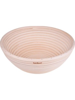 Odea Bambum Puder Ekmek Mayalama Sepeti Yuvarlak 22 cm
