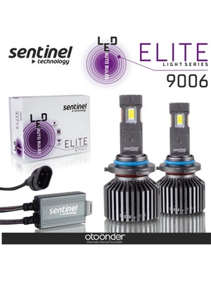 Odea Sentinel Elite 9006 LED Xenon Ampülü 65W 12V 12000 Lumen 6500 Kelvin Beyaz Işık