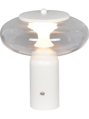 Odea Lucea Erta 03 Beyaz Şarjlı Masa Lambası 1X1.8W 3000K