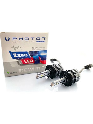 Odea Photon Ampul Zero H7 +3 Plus Fansız LED 12V-24V Headlight - Pht ZR3727