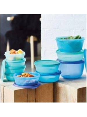 Odea Tupperware 10'lu Şeker Set (Sıkı Kapak)(Şeker Kaplar 4'lü-Üç Şekerpare - Mucize Şekerler)