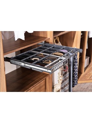 Odea Sivas Gözde Mobilya Bellona Loren Dolap Içi Aksesuar Sepeti Kravatlık Takılık