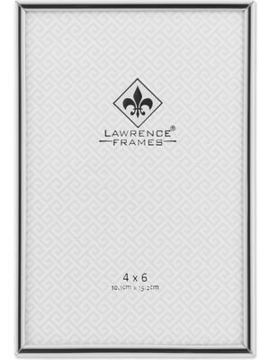 Odea Lawrence Frames Simply Metal Resim Çerçevesi, 10,2 x 15,2 Cm, Gümüş Rengi