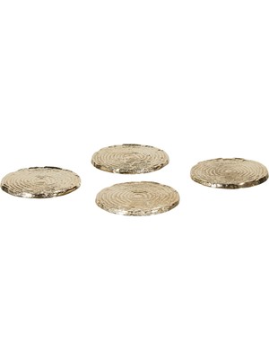 Odea Jumbo Carina Wavy 4'lü Bardak Altlığı 10 cm