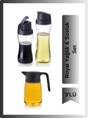 Odea Tupperware Royal Yağlık & Sosluk Set 3'lü