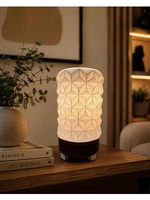Odea Lampsha Geometrik Masa Lambası