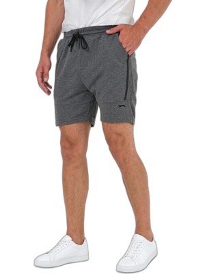 Odea Slazenger Nazaıre In Erkek Cepli Fıtness Koyu Gri Şort
