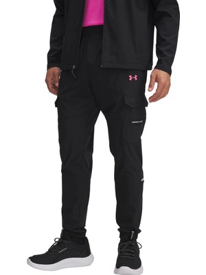 Odea Under Armour Ua Tech Utility Woven Pant Erkek Sweatpant Black / / Super Pink Xl