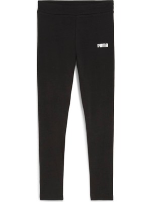 Odea Puma Kids Essentıals Logo Genç Tayt, Puma Black, 13-14Y