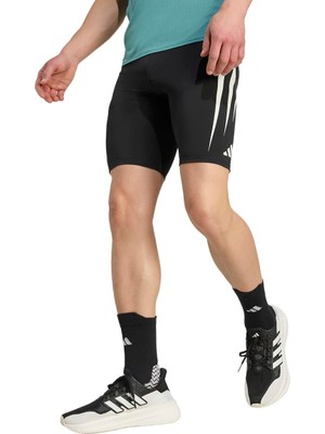 Odea Adizero Archive Erkek Siyah Koşu Tayt JP1492