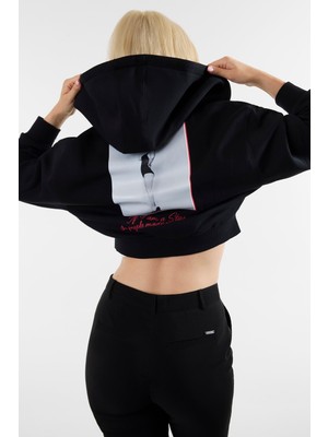 Odea Guess Marilyn Monroe Sweatshirt, Kadın, Siyah, Xl Beden