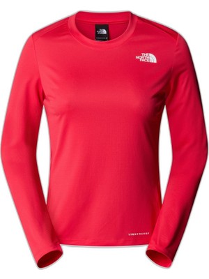 Odea The North Face W Shadow Ls Kadın Outdoor Uzun Kollu Tişört NF0A87TX6IE1 Beyaz