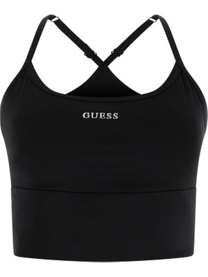Odea Guess Kadın Aktif Spor Sütyeni, Siyah, Xs Beden